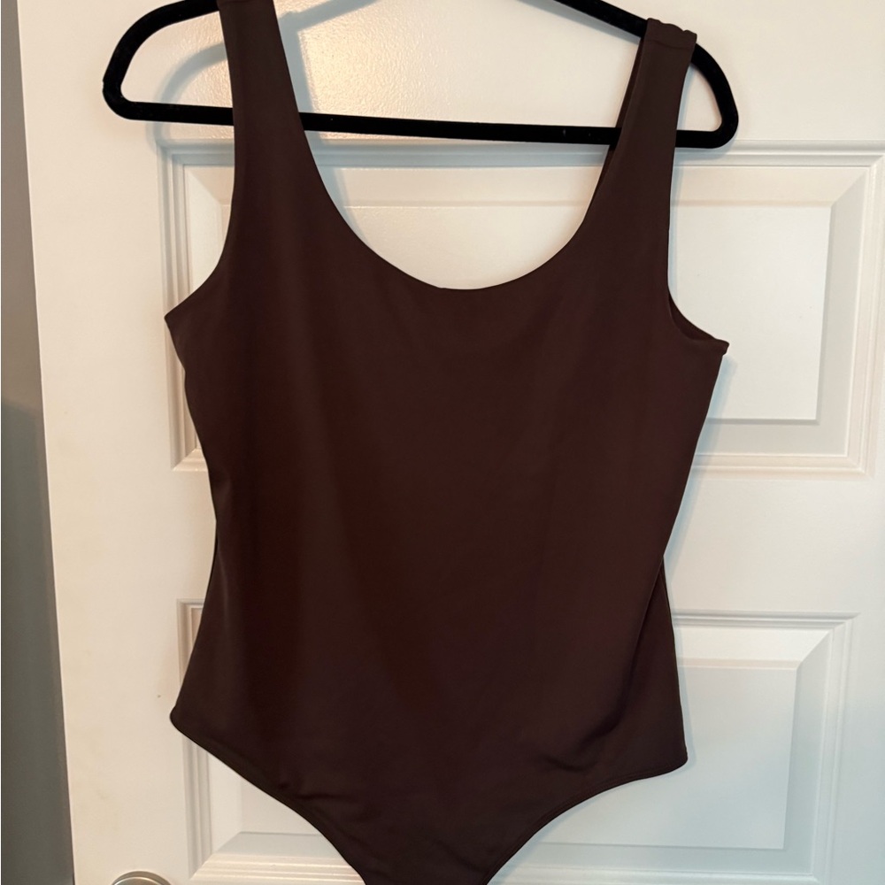 Express Brown Bodysuit